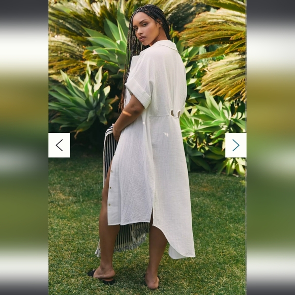 The Lucia Cover-up dress by Anthropologie. Size MP - Picture 3 of 4